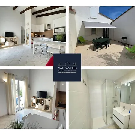 Tatil Evi Valras-loc Maison Des Orangers Valras-Plage